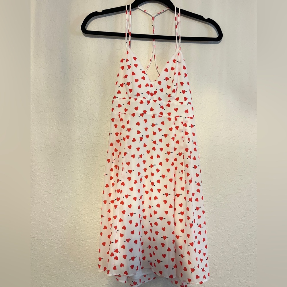 Express Mini Dress w/ hearts
